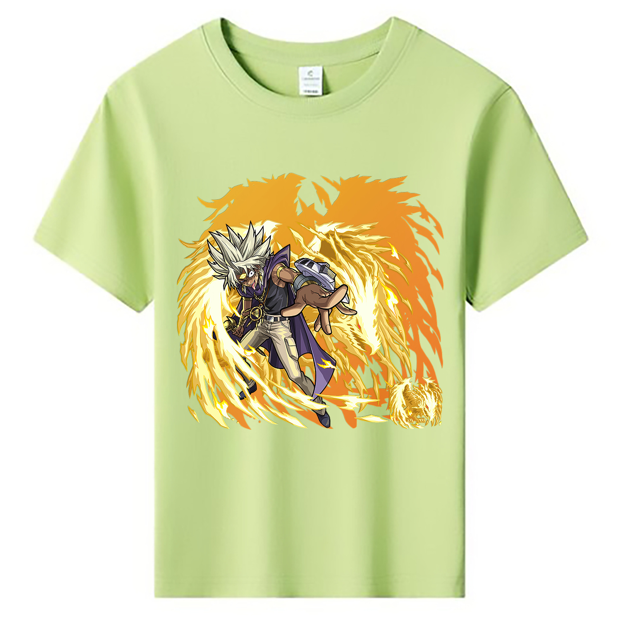 （画像用） 遊☆戯☆王 Yu-Gi-Oh! 綿100％キッズTシャツ（フロントプリント）